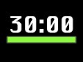 30 Minute Timer [ Progress Bar ] - 4K 60 FPS
