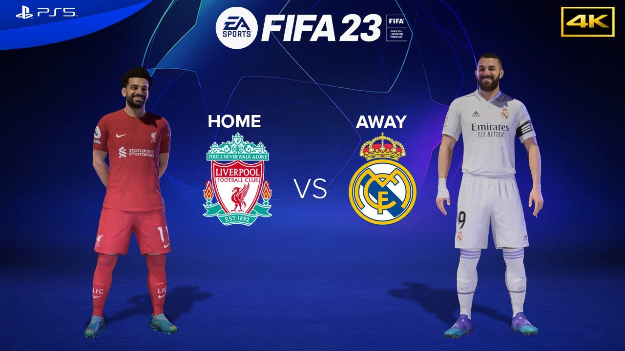 FIFA 23 - Liverpool Vs Real Madrid | UEFA Champions League | Gameplay ...