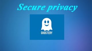 Privacy using Ghostery