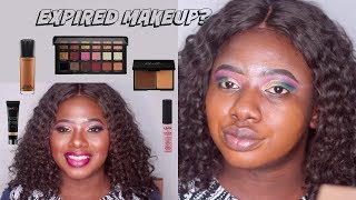 FULL FACE OF EXPIRED MAKEUP!