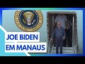 BIDEN VISITA MANAUS ANTES DO ENCONTRO DO G20