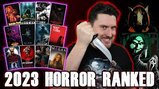 Ranking Every Horror Movie I Watched in 2023