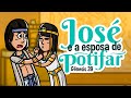 José e a esposa de Potifar 😘😨| Histórias da bíblia Jose do Egito | Minha Primeira Bíblia | 17