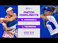 Bianca Andreescu vs. Lesia Tsurenko | 2023 Hua Hin Semifinal | WTA Match Highlights