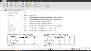 CONTOH LAPORAN PERHITUNGAN STRUKTUR