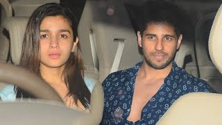 Spotted: Alia Bhatt And Sidharth Malhotra TOGETHER At A Party