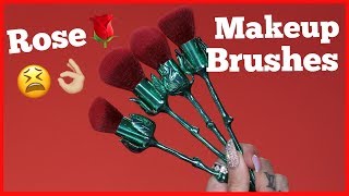 ROSE MAKEUP BRUSHES… Are They Jeffree Star Approved?