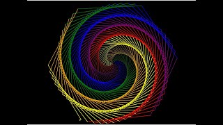 Colorful Spirograph Tutorial -- Python Turtle