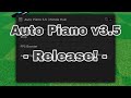 Roblox Auto Piano Player 3.5 (Release) | Panda Hub