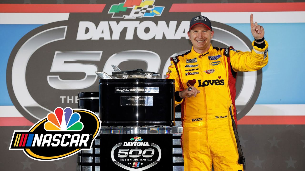 Michael McDowell Defies The Odds To Win NASCAR Cup Series Daytona 500 ...