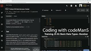 Codewars 8 kyu Training JS #2: Basic data types--Number Javascript