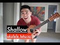Lady Gaga, Bradley Cooper - Shallow (A Star Is Born) Ukulele Tutorial