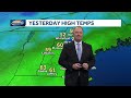 Video: Sunny start to Easter turns to scattered showers