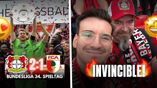 Bayer Leverkusen vs. FC Augsburg - Her die Schale🏆 I STADIONVLOG I Dechent7