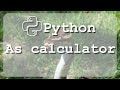 #4 Learn to use Python math module