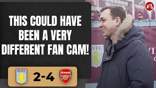 Aston Villa 2-4 Arsenal | This Could Have Been A Very Different Fan Cam! @TheGoonerverse