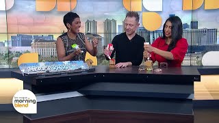 Tamron Hall Builds Gingerbread Houses with 'Las Vegas Morning Blend' Hosts, Talks Holiday Traditions