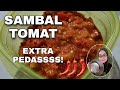 CARA BUAT SAMBAL TOMATO BELACAN YANG PEDAS