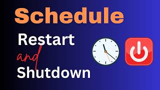 How to Schedule Shutdown Timer in Windows Using CMD