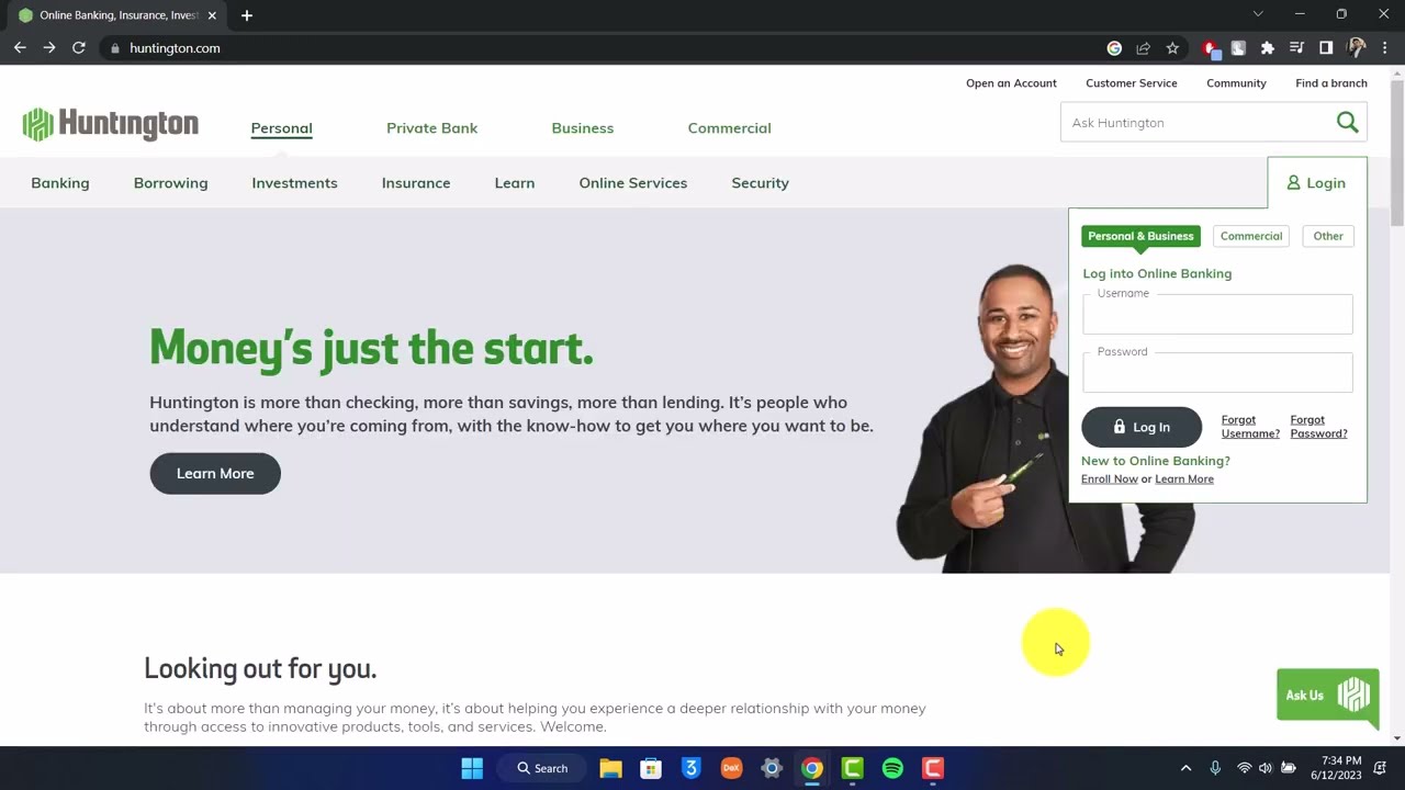 Huntington Bank Online Banking Guide ! - YouTube