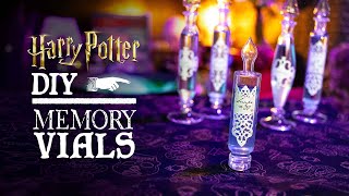 Memory Vials ⚡ Harry Potter DIY