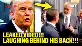 World LEADERS LAUGH at Trump BEHIND HIS BACK