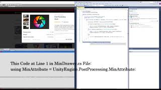 Post Processing Error Unity Fix