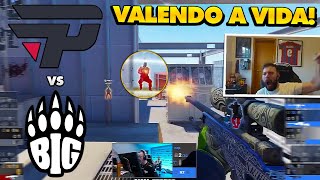 NQZ INSANO EM PARTIDA VALENDO A VIDA NO MAJOR! Melhores Momentos: PAIN vs BIG - MAJOR SHANGAI