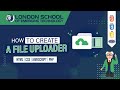 How to Create a File Uploader with HTML, CSS, JavaScript & PHP |