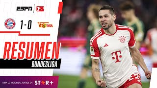 ¡LA MÁQUINA DE TUCHEL GANÓ Y SIGUE AL ACECHO! | Bayern Munich 1-0 Union Berlin | RESUMEN