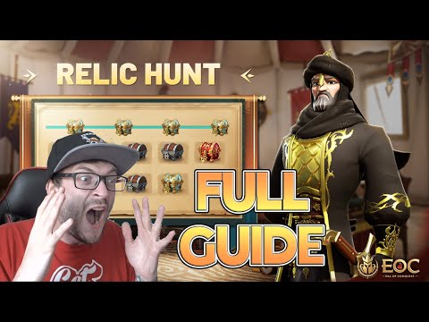 Era of Conquest! RELIC HUNTER GUIDE! BEST GEM EVENT TO SPEND ON! Unlock Awaken Heroes AND Skills!
