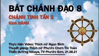 BÁT CHÁNH ĐẠO 8 - Kinh Hành - Chơn Tín Toàn