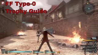 FINAL FANTASY TYPE-0 HD - A Select Few,  A Lonely Battle and An Army of One trophies