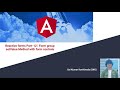 Reactive Forms Part 12 | setValue method of a form group using form controls | Form group setValue