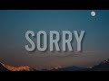 JUSTIN BIEBER- SORRY (LYRICS) | Manny's Collection