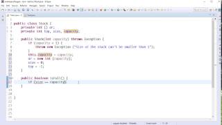 Stack Implementation using Java (Array Based Implementation) (Bangla | বাংলা)
