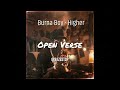 Burna Boy - Higher (OPEN VERSE) Instrumental + Hook