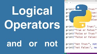 Logical Operators | Python Tutorial