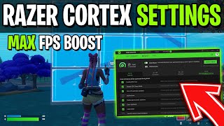 🔧 RAZER CORTEX: BEST SETTINGS FOR FORTNITE SEASON 3! 🔥 (BOOST FPS & FIX FPS DROPS) ✔️