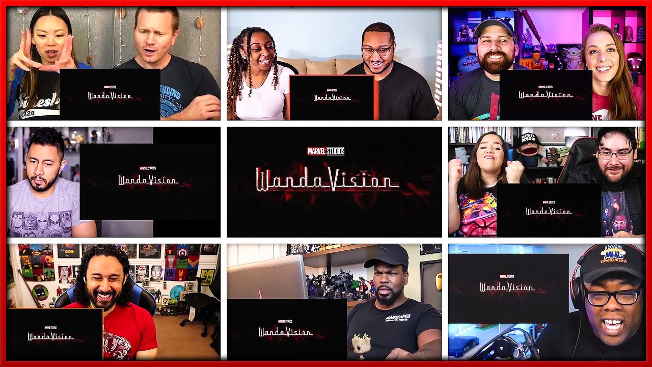 Wandavision Trailer Reactions Mashup Youtube