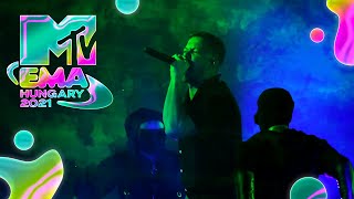 Imagine Dragons Avec J.I.D "Enemy"  Live | MTV EMA 2021