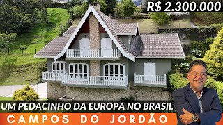 🍁 A LITTLE PIECE OF EUROPE IN BRAZIL: THE CHARM OF ARCHITECTURE IN CAMPOS DO JORDÃO - R$ 2,300,000