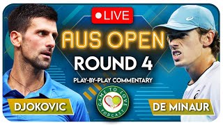 DJOKOVIC vs DE MINAUR | Australian Open 2023 | LIVE Tennis Play-by-Play Stream