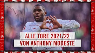 Alle TORE von Anthony MODESTE der SAISON 2021/22 | BUNDESLIGA