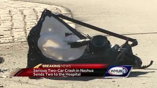 1 killed in serious 2-car crash in Nashua