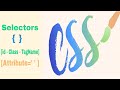 CSS Selectors - Basic and Advanced selectors