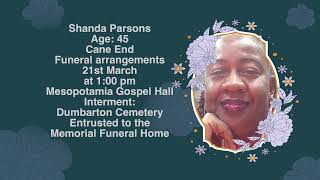 Obituaries from SVG TV | Announcement