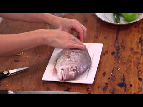 Baby Snapper with Harissa and Samke Hara Sauce – Chef's Pencil