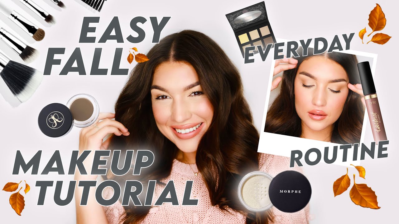 Easy Fall Makeup Tutorial Beginner Friendly Youtube