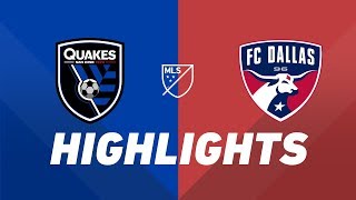 San Jose Earthquakes vs. FC Dallas | HIGHLIGHTS - June 8, 2019